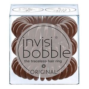 Invisi Bobble Pretzel Brown Traceless Hair Rings