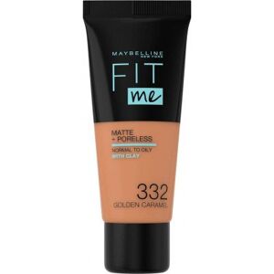 Maybelline Fit Me Matte + Poreless Foundation 332 Golden Caramel