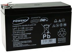 APC Powery Bly-Gel-Batteri til USV APC Back-UPS BK350-IT APC Powery Bly-Gel-Batteri til USV APC Back-UPS BK350-IT