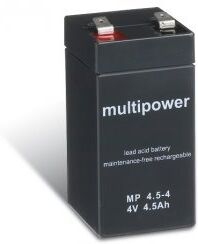 Multipower Powery Blybatteri (multipower) MP4,5-4 Multipower Powery Blybatteri (multipower) MP4,5-4
