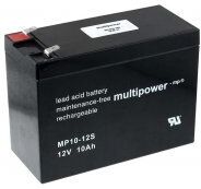 Multipower Powery Blybatteri (multipower) MP10-12S Multipower Powery Blybatteri (multipower) MP10-12S