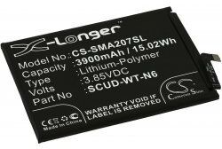 Samsung Batteri kompatibel med Samsung Type SCUD-WT-N6 Samsung Batteri kompatibel med Samsung Type SCUD-WT-N6