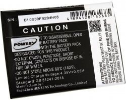 Wiko Batteri til Wiko Type S104-N77000-002 Wiko Batteri til Wiko Type S104-N77000-002