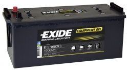 Batteri til Camping Mover og Forbrug Exide ES1600 Equipment Gel-Batteri 12V 140Ah