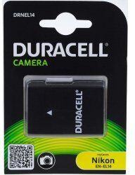 Nikon Duracell Batteri til Nikon Typ EN-EL14e 1100mAh Nikon Duracell Batteri til Nikon Typ EN-EL14e 1100mAh