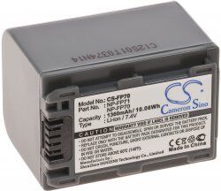 Sony Batteri til Sony DCR-HC28 1360mAh Sony Batteri til Sony DCR-HC28 1360mAh