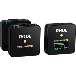 Rode Wireless GO II Compact Digital Wireless Microphone System Black