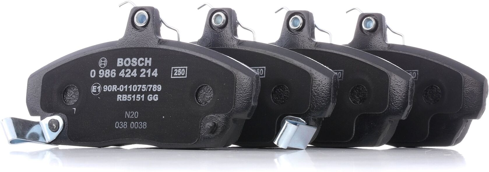 Bosch Bremseklodser 0 986 424 214  HONDA,ROVER,MG,CIVIC VII Hatchback EU, EP, EV,CIVIC VI Hatchback EJ, EK,CIVIC VI Fastback MA, MB Bosch Bremseklodser 0 986 424 214  HONDA,ROVER,MG,CIVIC VII Hatchback EU, EP, EV,CIVIC VI Hatchback EJ, EK,CIVIC VI Fastback MA, MB