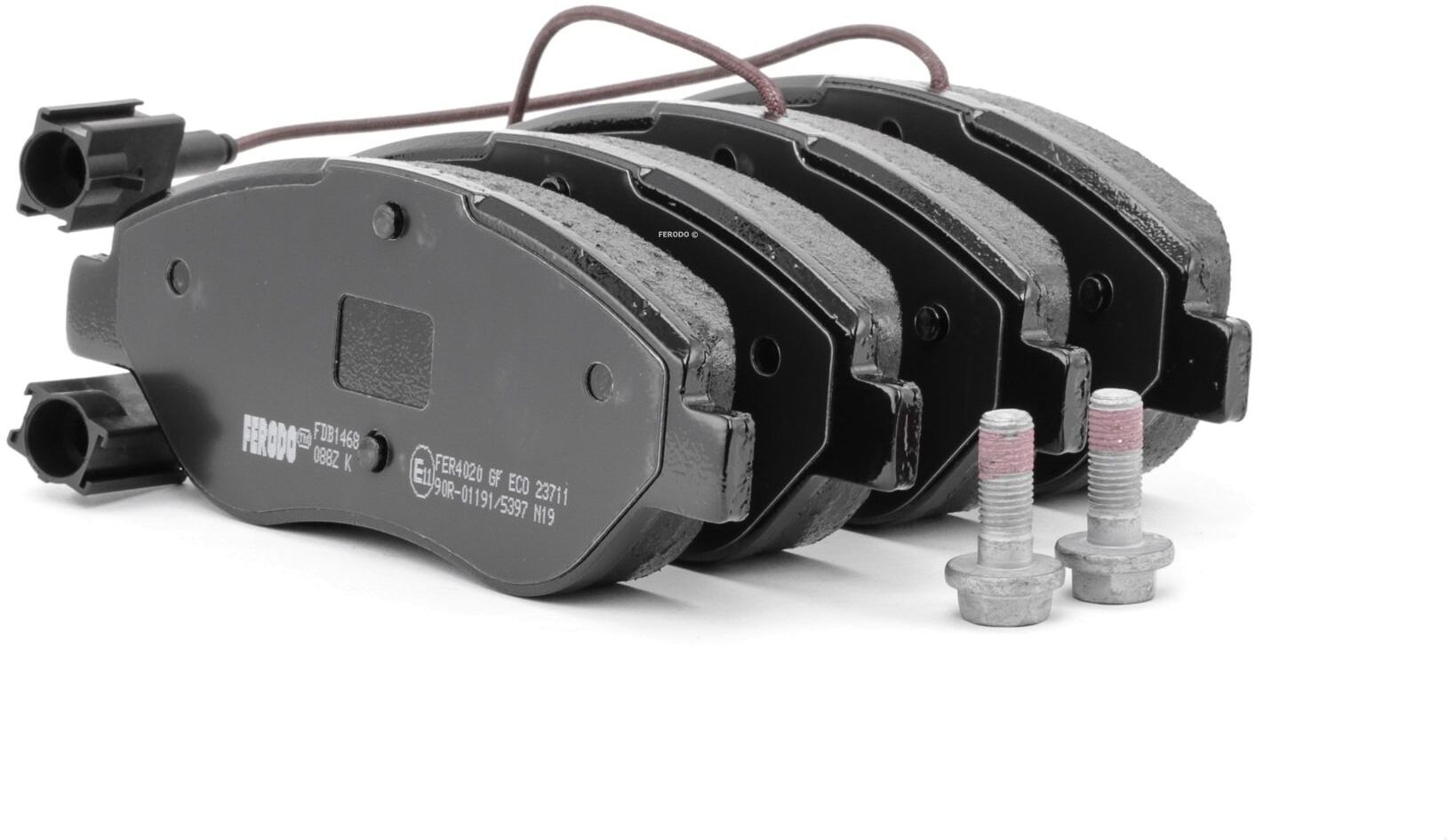 FERODO Bremseklodser FDB1468  LANCIA,FIAT,ALFA ROMEO,DELTA III 844,LYBRA 839AX,STILO 192,BRAVO II 198,STILO Multi Wagon 192,MITO 955 FERODO Bremseklodser FDB1468  LANCIA,FIAT,ALFA ROMEO,DELTA III 844,LYBRA 839AX,STILO 192,BRAVO II 198,STILO Multi Wagon 192,MITO 955