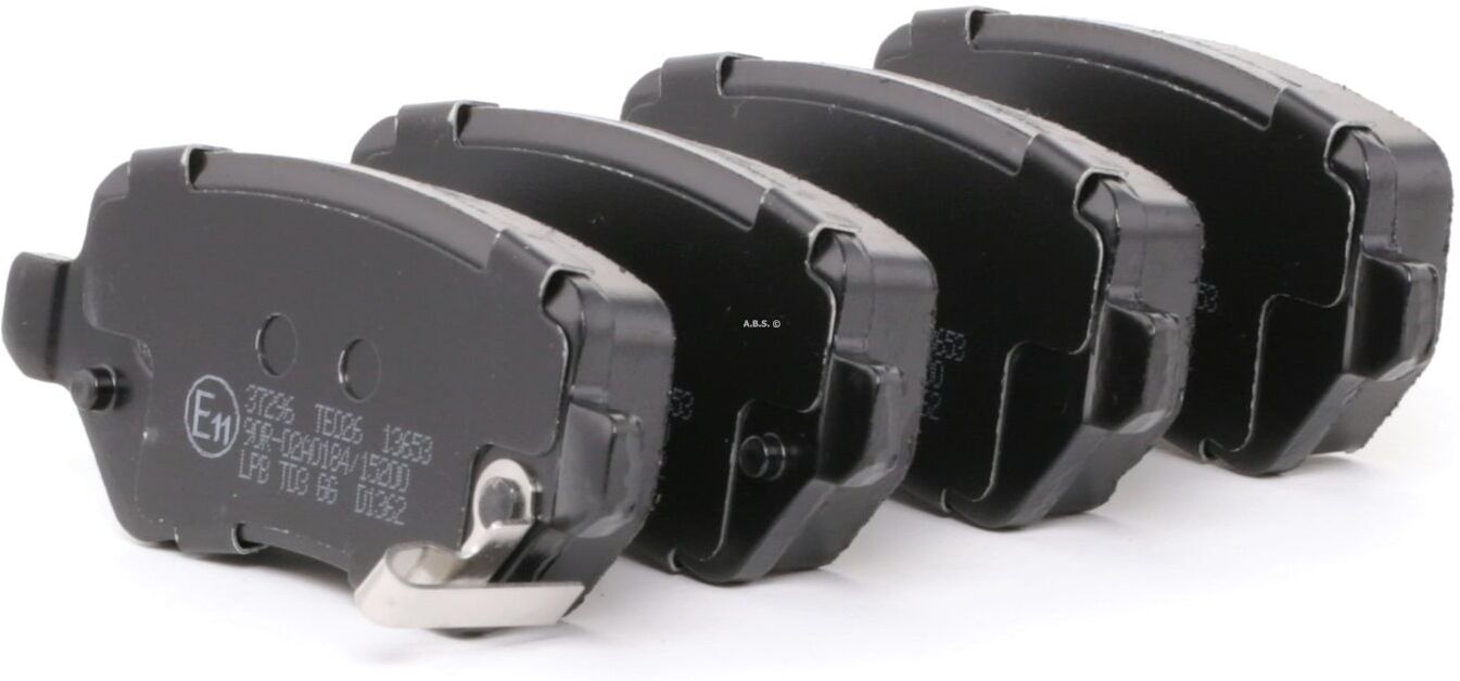 A.B.S. Bremseklodser 37296  KIA,OPEL,VAUXHALL,VENGA YN,CEE\'D JD,CEE`D Sportswagon JD,PRO CEE´D JD,CEE\'D Combi Van JD,CORSA C F08, F68,ZAFIRA B A05 A.B.S. Bremseklodser 37296  KIA,OPEL,VAUXHALL,VENGA YN,CEE\'D JD,CEE`D Sportswagon JD,PRO CEE´D JD,CEE\'D Combi Van JD,CORSA C F08, F68,ZAFIRA B A05