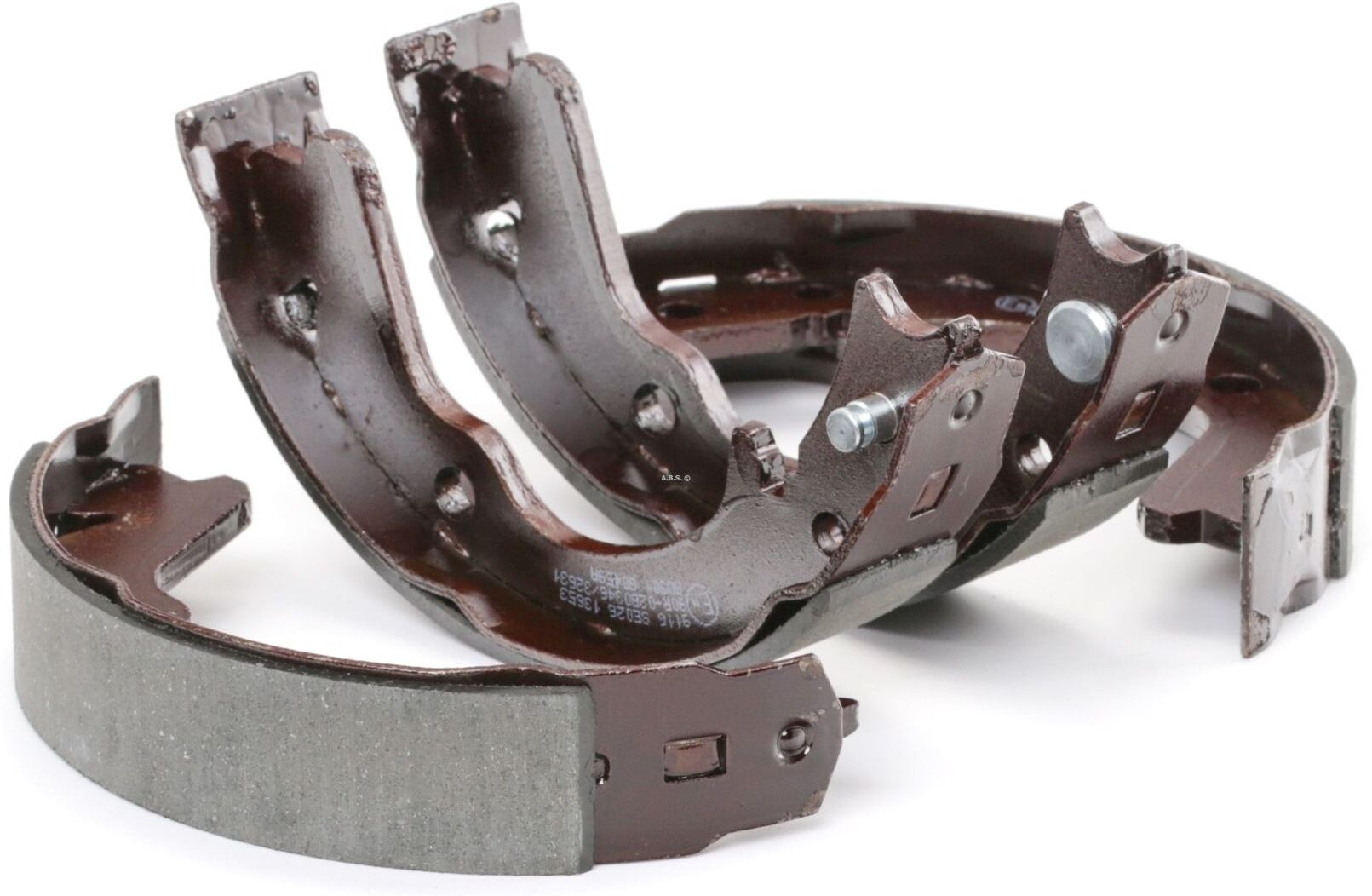 A.B.S. Håndbremseklodser 9116 Håndbremsebakker,Bremsebakkesæt, parkeringsbremse SUBARU,FORESTER SG,FORESTER SF,IMPREZA Stufenheck GD A.B.S. Håndbremseklodser 9116 Håndbremsebakker,Bremsebakkesæt, parkeringsbremse SUBARU,FORESTER SG,FORESTER SF,IMPREZA Stufenheck GD