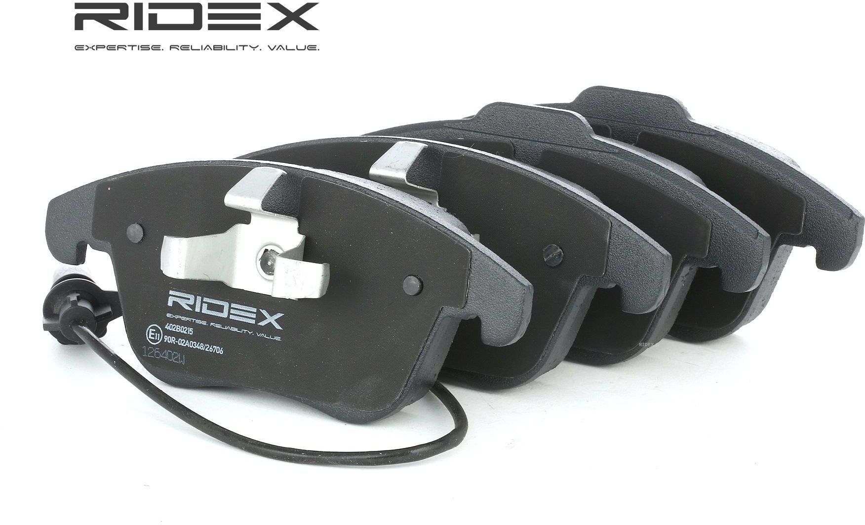 RIDEX Bremseklodser 402B0215  AUDI,A4 Avant 8K5, B8,A4 8K2, B8,A5 8T3,A5 Sportback 8TA,A4 Allroad 8KH, B8,A5 Cabriolet 8F7,A5 Cabriolet F57 RIDEX Bremseklodser 402B0215  AUDI,A4 Avant 8K5, B8,A4 8K2, B8,A5 8T3,A5 Sportback 8TA,A4 Allroad 8KH, B8,A5 Cabriolet 8F7,A5 Cabriolet F57