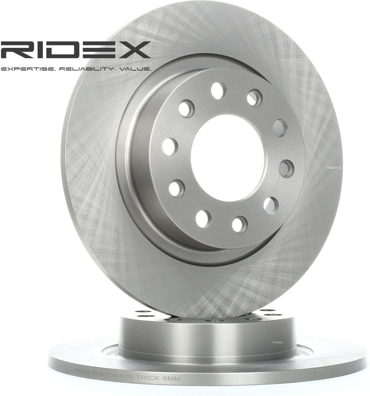 RIDEX Bremseskiver 82B0794 Skivebremser,Bremseskive ALFA ROMEO,GIULIETTA 940 RIDEX Bremseskiver 82B0794 Skivebremser,Bremseskive ALFA ROMEO,GIULIETTA 940