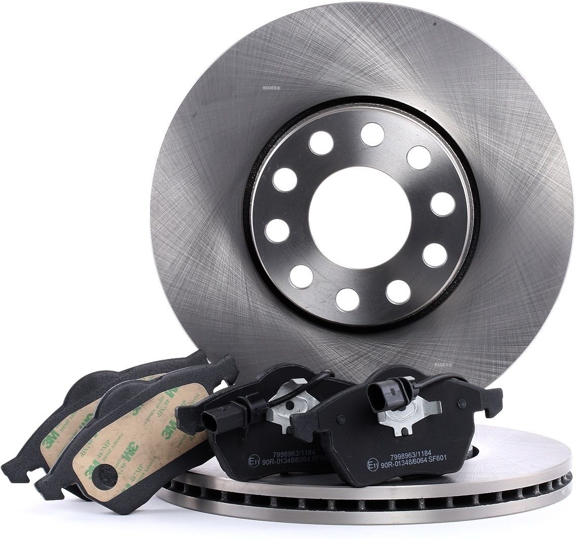 RIDEX Bremsesæt, skivebremser 3405B0094  VW,AUDI,SKODA,PASSAT Variant 3B6,PASSAT Variant 3B5,PASSAT 3B2,PASSAT 3B3,A4 8D2, B5,A4 Avant 8ED, B7 RIDEX Bremsesæt, skivebremser 3405B0094  VW,AUDI,SKODA,PASSAT Variant 3B6,PASSAT Variant 3B5,PASSAT 3B2,PASSAT 3B3,A4 8D2, B5,A4 Avant 8ED, B7