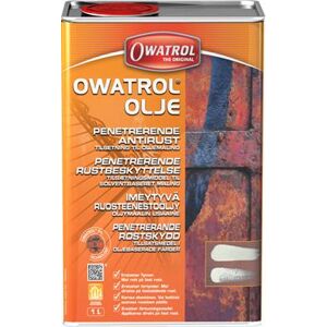 Owatrol penetrerende olie - 5 liter til metalbeskyttelse