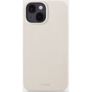 Holdit - Mobilcover - Light Beige - Silicone Case iPhone 14 - Tech accessories - mobile Cover Light Beige Onesize