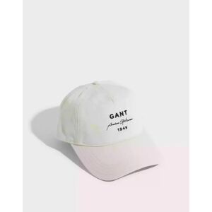 Gant Logo Script Cotton Twill Cap Mærke kasketter Cream