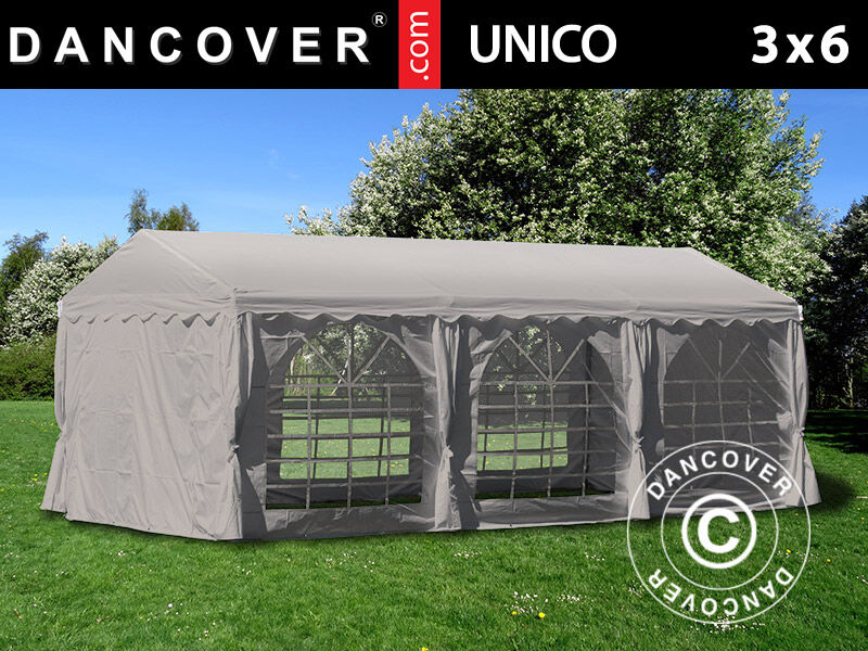 Dancover Partytelt Festtelt UNICO 3x6m, Sand