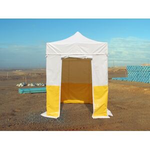 Dancover Foldetelt Flextents Easy Up Pavillon® Pro 2x2m, Pvc, Arbejdstelt /håndværkertelt, Flammehæmmende, Inkl. 4 Sidevægge