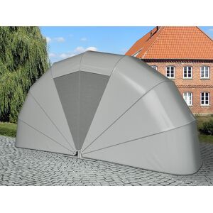 Dancover Foldegarage (Mc), 1,4x3,6x1,8m, Grå