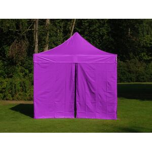 Dancover Foldetelt Flextents Easy Up Pavillon Pro 3x3m Lilla, Inkl. 4 Sider