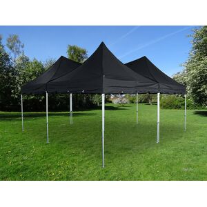 Dancover Foldetelt Flextents Easy Up Pavillon Pro Peak Pagoda 6x6m, Sort