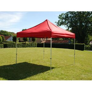 Dancover Foldetelt Flextents Easy Up Pavillon Pro Steel 3x3m Rød