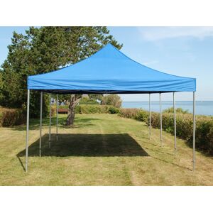 Dancover Foldetelt Flextents Easy Up Pavillon Pro Steel 4x6m Blå