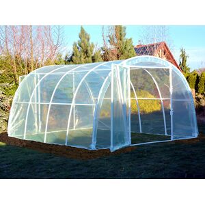 Dancover Polytunnel Drivhus 130, 3x4x2,1m, 12m², Transparent