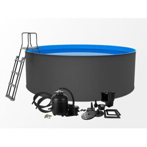 Dancover Pool Santorini 120 Xl Ø460cm, Antracit