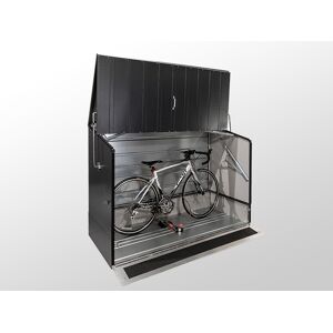 Dancover Cykelskur M/rampe, Protect-A-Cycle, Trimetals, 1,96x0,89x1,33m, Antracit
