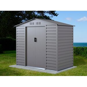 Dancover Redskabsskur Redskabsrum Haveskur 2,13x1,27x1,90m Proshed®, Aluminium Grå