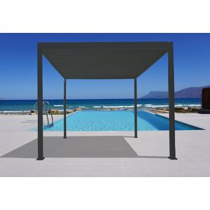 Dancover Bioklimatisk Pergola Pavillon /havepavillon Mirador, 3,6x3,6m, Antracit