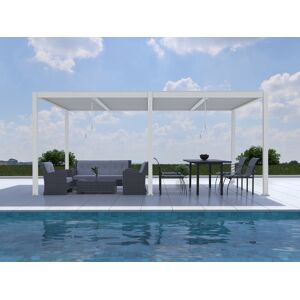 Dancover Bioklimatisk Pergola Pavillon /havepavillon San Pablo, 3x5,8m, Hvid