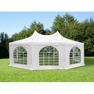 Dancover Partytelt Festtelt Elegance Pro, Ottekantet 6,8x5m, Pvc