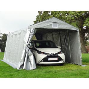 Dancover Garagetelt Opbevaringstelt Pro 3,3x6x2,4m Pe, Grå