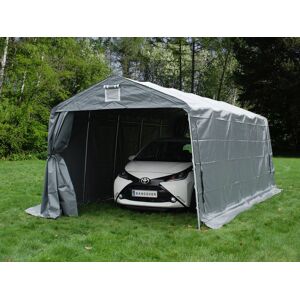 Dancover Garagetelt Opbevaringstelt Pro 3,3x6x2,4m Pvc, Grå