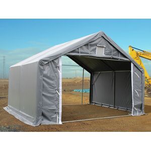 Dancover Lagertelt Pro 5x4x2x3,39m, Pvc, Grå