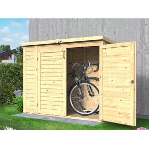 Dancover Redskabsskur Redskabsrum Haveskur/cykelskur I Træ, Bertilo Multibox3, 2x0,82x1,63m