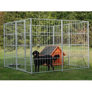 Dancover Løbegård Til Hunde, 2,4x1,2x1,8m, Stål, 2,88m²