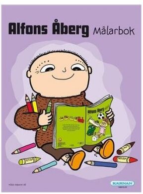 Alfons Åberg, malebog Alfons Åberg, malebog