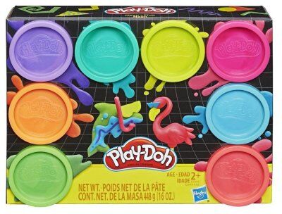 Hasbro Play-Doh Neon, 8-pak Hasbro Play-Doh Neon, 8-pak