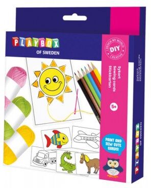 Playbox Pysselset Sykort Playbox Pysselset Sykort