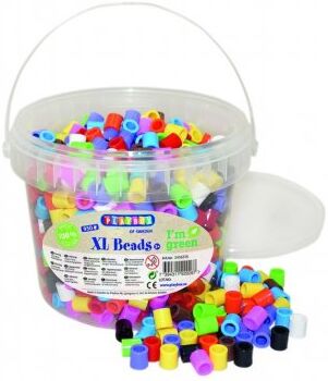 Playbox XL Pärlhink, miljøvenlige, omkring 950 stk, 10 farver Playbox XL Pärlhink, miljøvenlige, omkring 950 stk, 10 farver