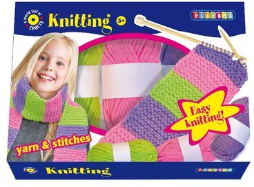 Playbox Håndværkssæt strik Playbox Håndværkssæt strik