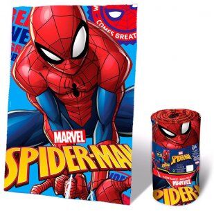 Spider-Man Spiderman tæppe plaid, 100x150 cm Spider-Man Spiderman tæppe plaid, 100x150 cm