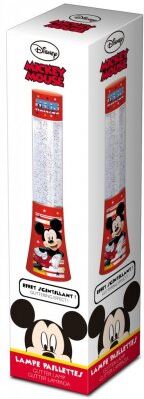 Disney Mickey Mouse børn med lava lampe, lys og glitter, 33 cm Disney Mickey Mouse børn med lava lampe, lys og glitter, 33 cm