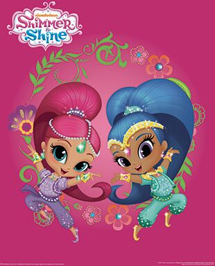 Shimmer and Shine Glitre og Shine Posters 40x50 cm