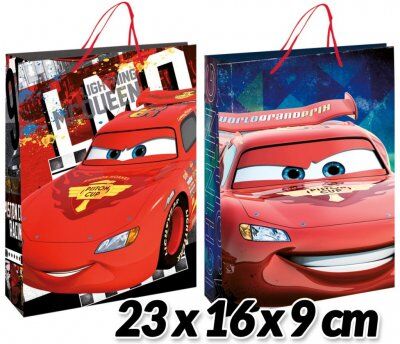 Disney Biler gavepose, 23 cm Disney Biler gavepose, 23 cm