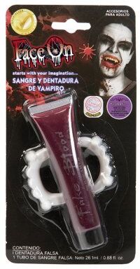 Hisab joker Teater Blod med tænder Hisab joker Teater Blod med tænder